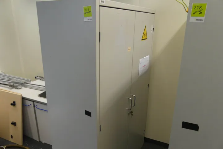 Gefahrenstoffschrank Maße in cm ca.: 120 x 60 x 197